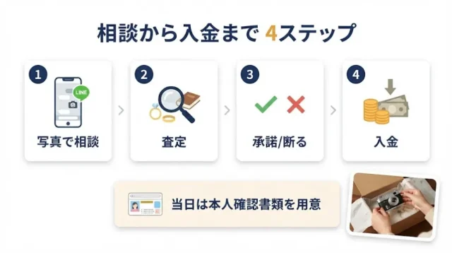 依頼から入金までの流れと当日の準備