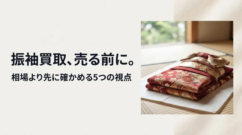 振袖買取で後悔しない5つの視点|シミ・証紙も解説