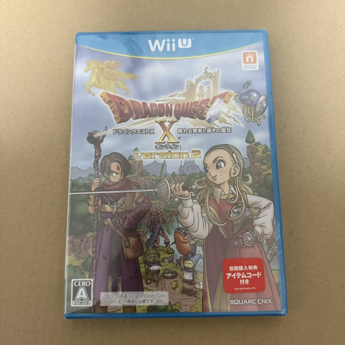 WiiU ドラゴンクエスト10 眠れる勇者と導きの盟友 初回特典付き
