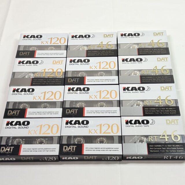 KAO 花王 DAT カセットテープ 12点セット