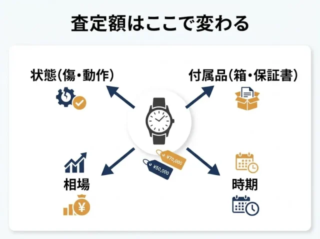 口コミではわからない「査定額の付き方」｜同じ品でも金額が違う理由