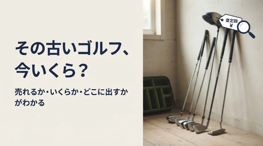 ゴルフクラブ買取|自分のクラブは今いくら?後悔しない売り方