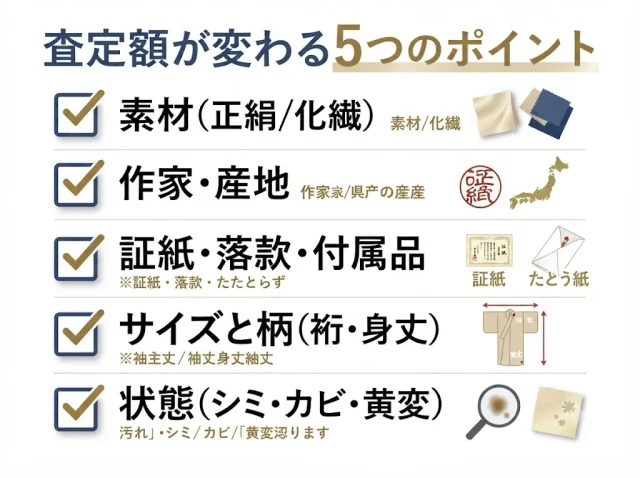 あなたの振袖はいくら?査定額を左右する5要素
