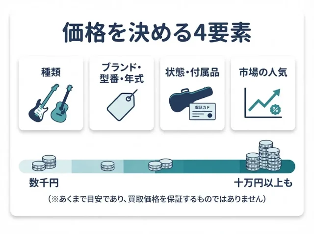あなたのギターはいくら?相場の“決まり方”と帯の見当