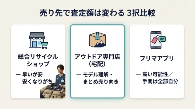 損しない売り先の選び方