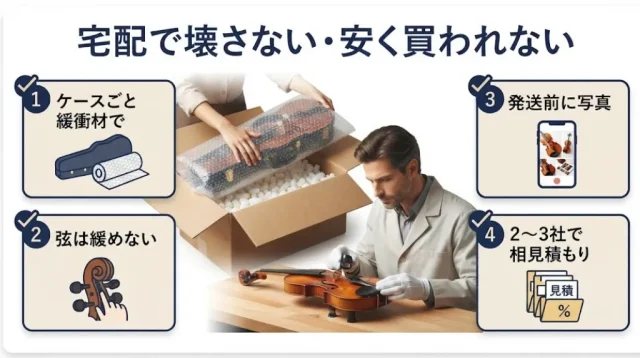 宅配で「壊さない・安く買われない」ための備え