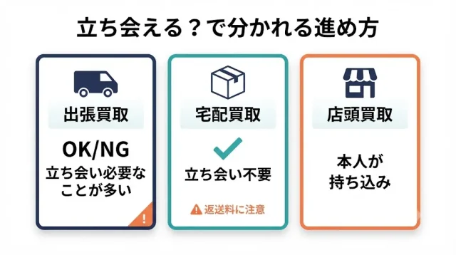  遠方で立ち会えない実家はどう進める?