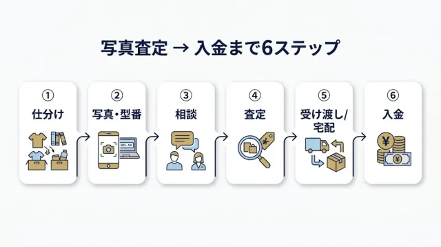 空き家の不用品買取の進め方｜写真査定から入金までの手順