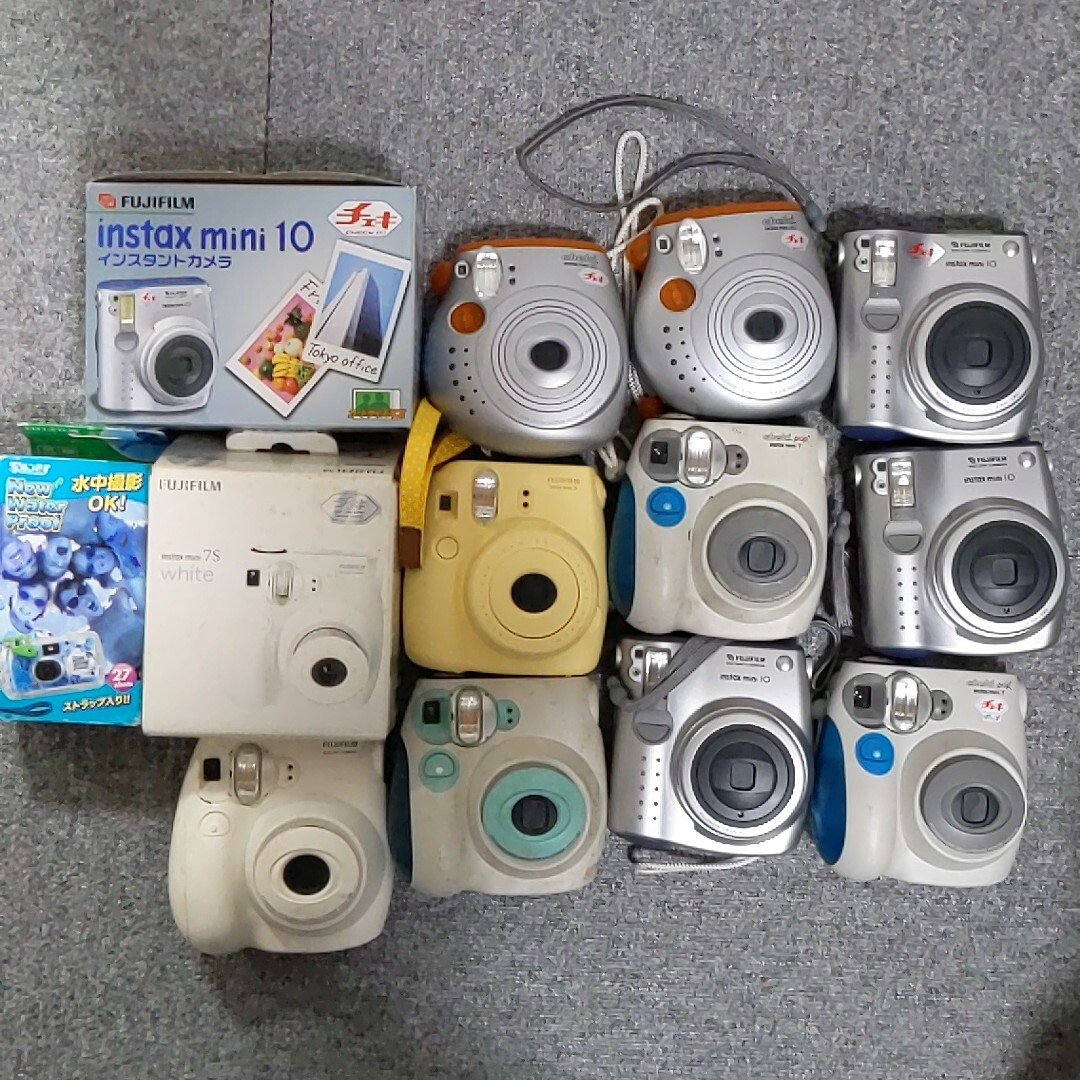 FUJIFILM チェキ インスタントカメラ INSTAX 13台セット