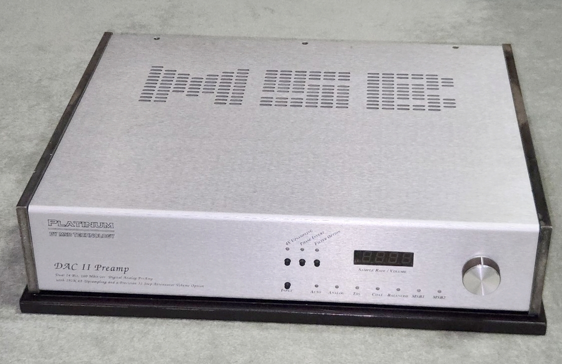 MSB Technology Platinum DAC II D/Aコンバーター