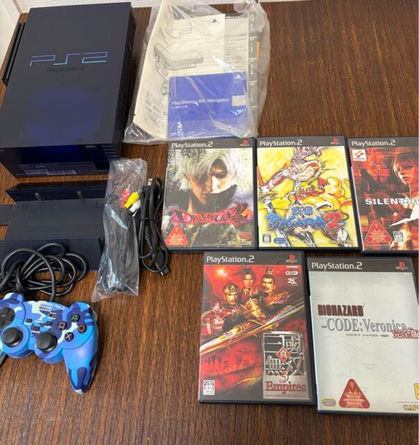 SONY PlayStation2本体＆ソフト5本セット