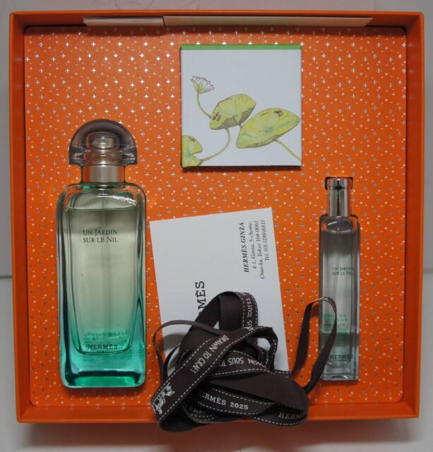 HERMES エルメス ナイルの庭 オードトワレ パフュームソープ 3点セット