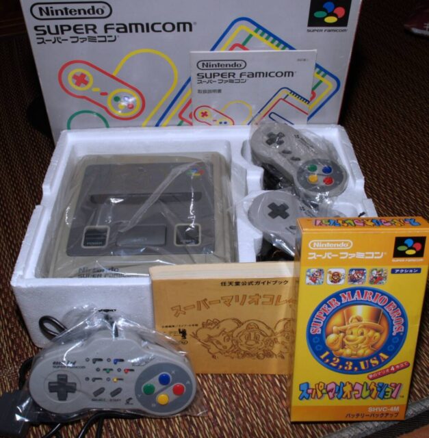 スーパーファミコン 本体 スーパーマリオコレクション ソフト 攻略本セット