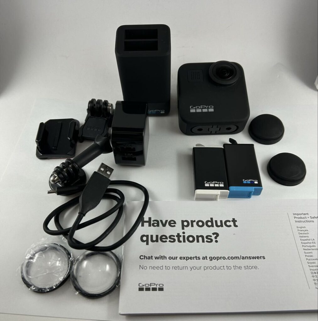 GoPro MAX 360°アクションカメラ バッテリー2個付属