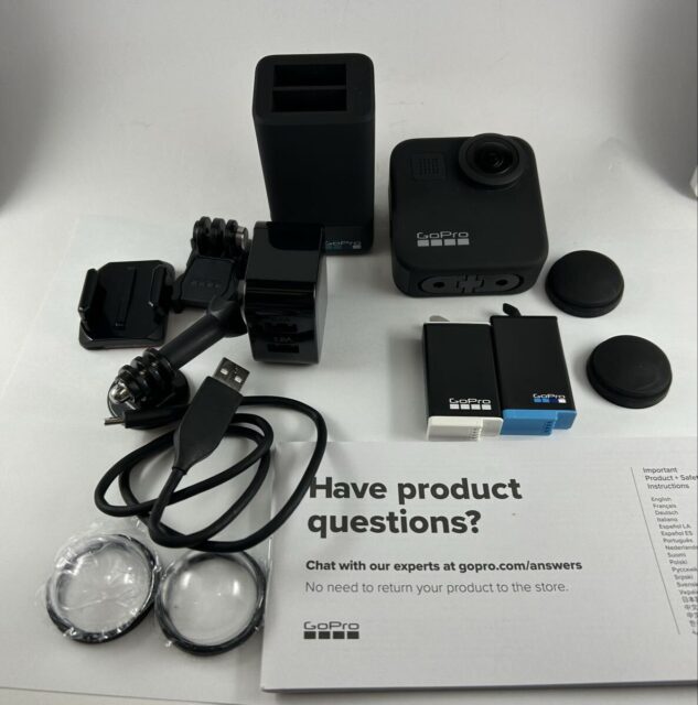 GoPro MAX 360°アクションカメラ バッテリー2個付属