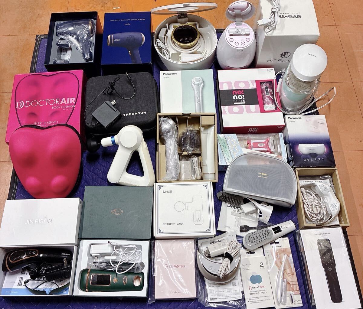 美容家電まとめ売り 美顔器 脱毛器 マッサージ機 ヤーマン Panasonic