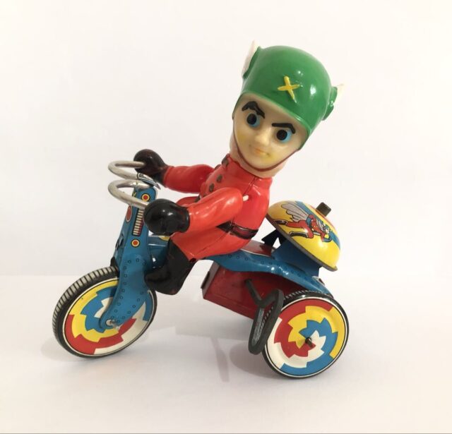 三浦トーイ ビッグX 三輪車 ゼンマイ式 1965年