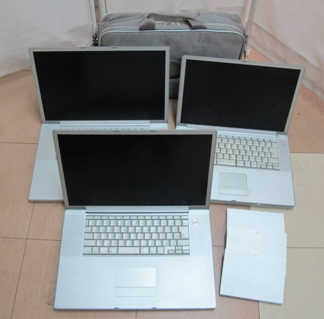 Apple PowerBook G4 ノートパソコン 3点セット