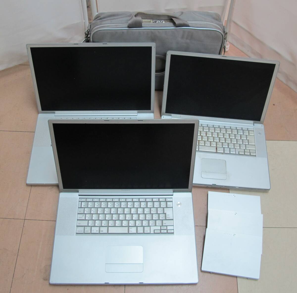 Apple PowerBook G4 ノートパソコン 3点セット