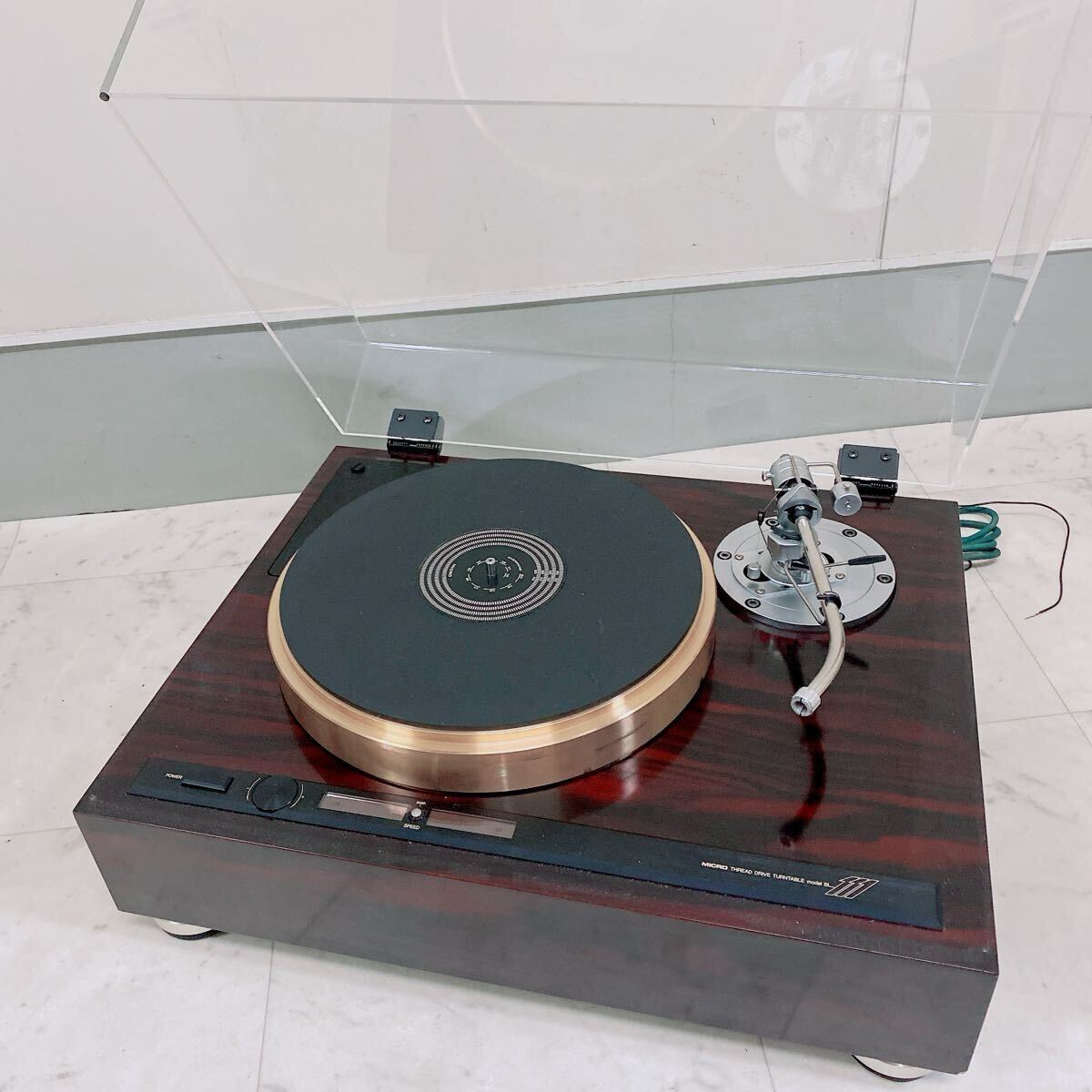 MICRO マイクロ精機 BL-111 レコードプレーヤー SME 3010-R