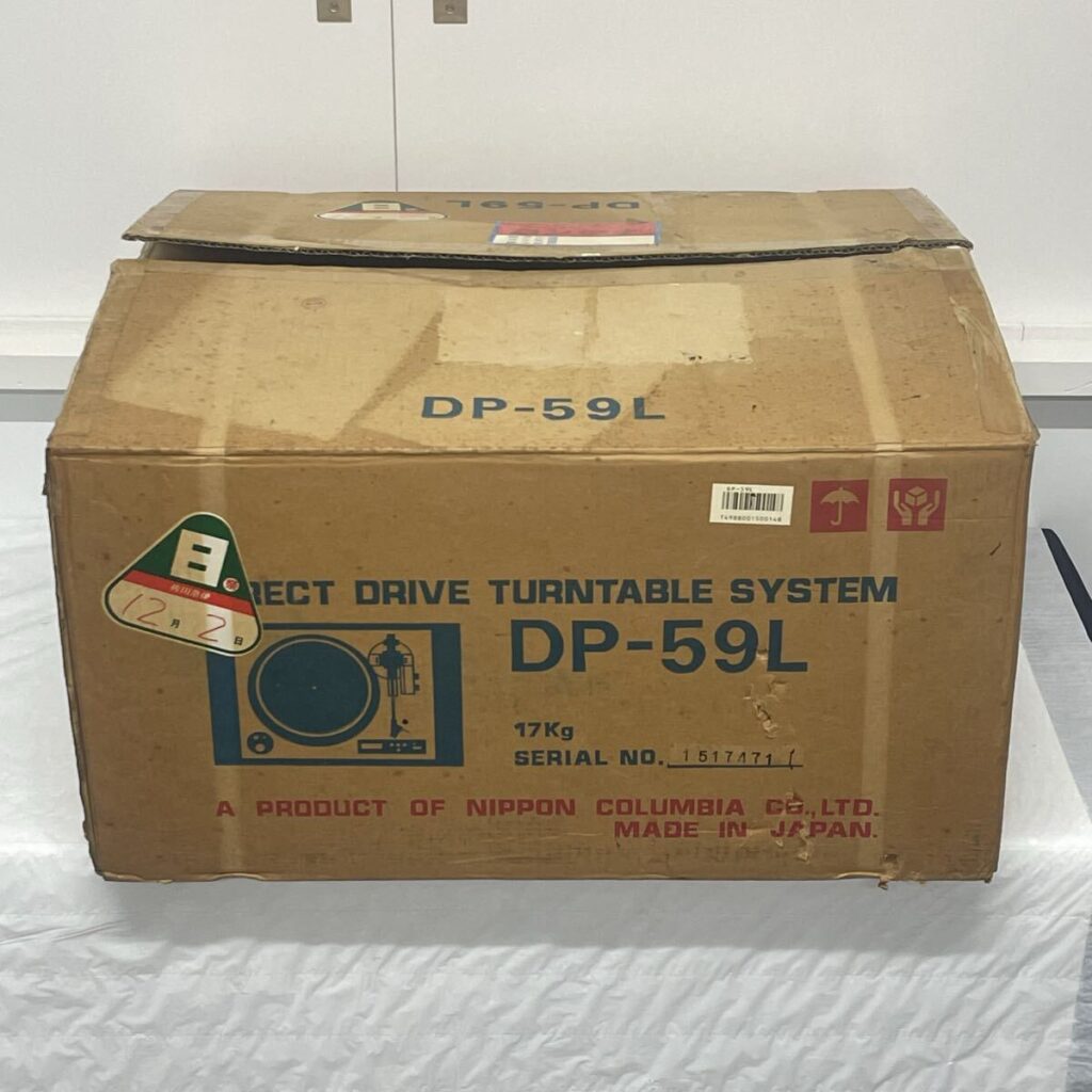 DENON DP-59L ダイレクトドライブ レコードプレーヤー