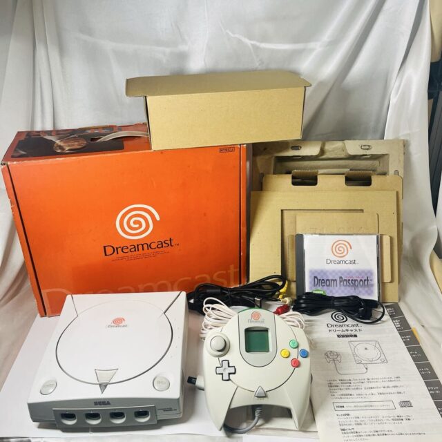 セガ ドリームキャスト HKT-3000 本体 コントローラー ビジュアルメモリ