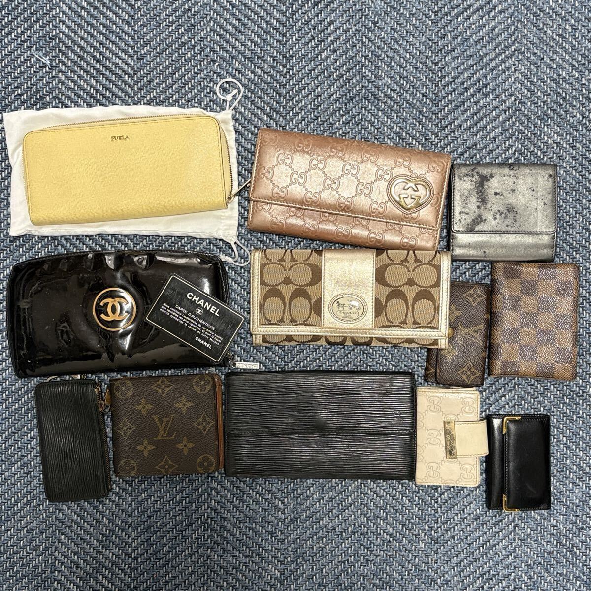 ルイヴィトン シャネル グッチ 財布 キーケース 12点まとめ売り