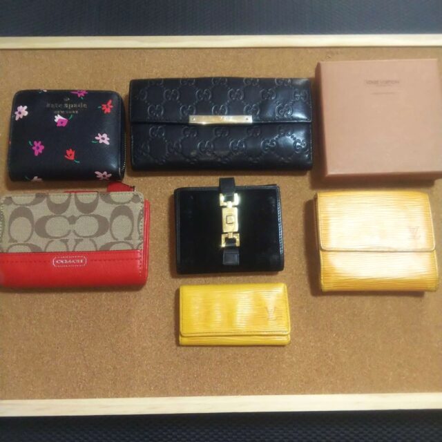 ブランド財布・キーケース 6点セット GUCCI COACH LOUIS VUITTON