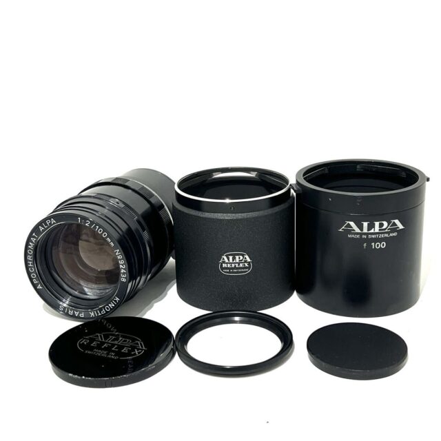ALPA アルパ KINOPTIK PARIS APOCHROMAT 100mm F2 レンズ