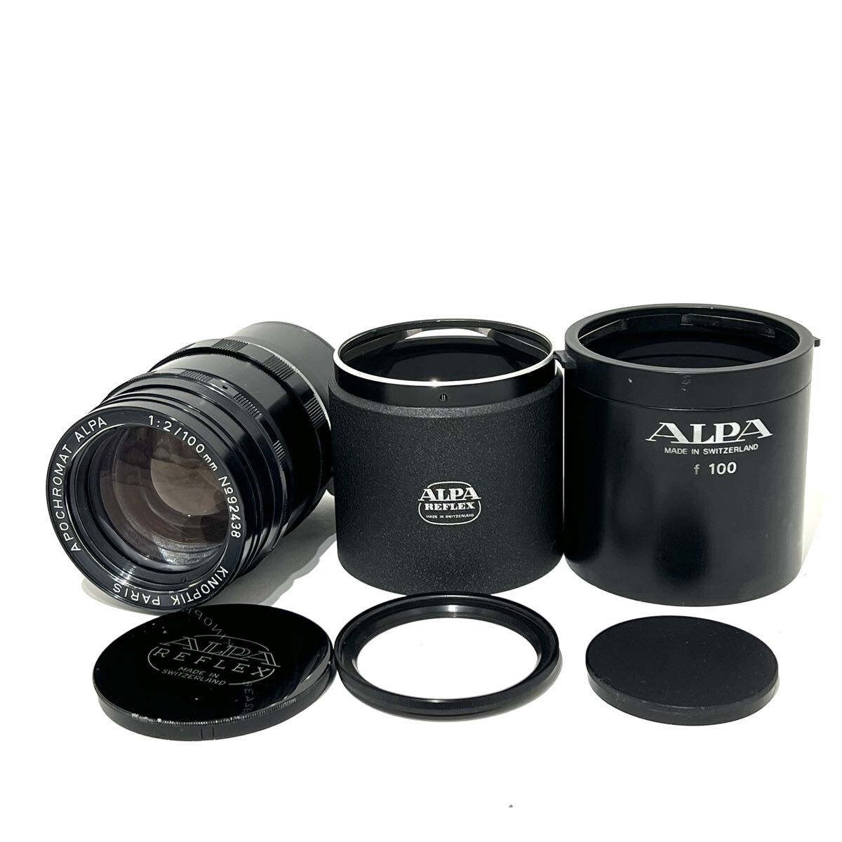 ALPA アルパ KINOPTIK PARIS APOCHROMAT 100mm F2 レンズ