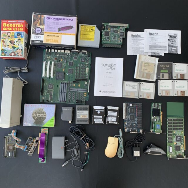 Macintosh Mac パーツまとめてセット SONNET CRESCENDO G3 G4