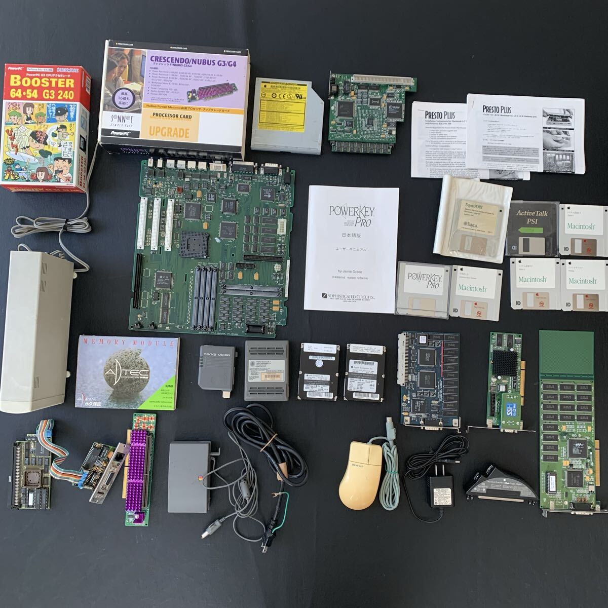 Macintosh Mac パーツまとめてセット SONNET CRESCENDO G3 G4