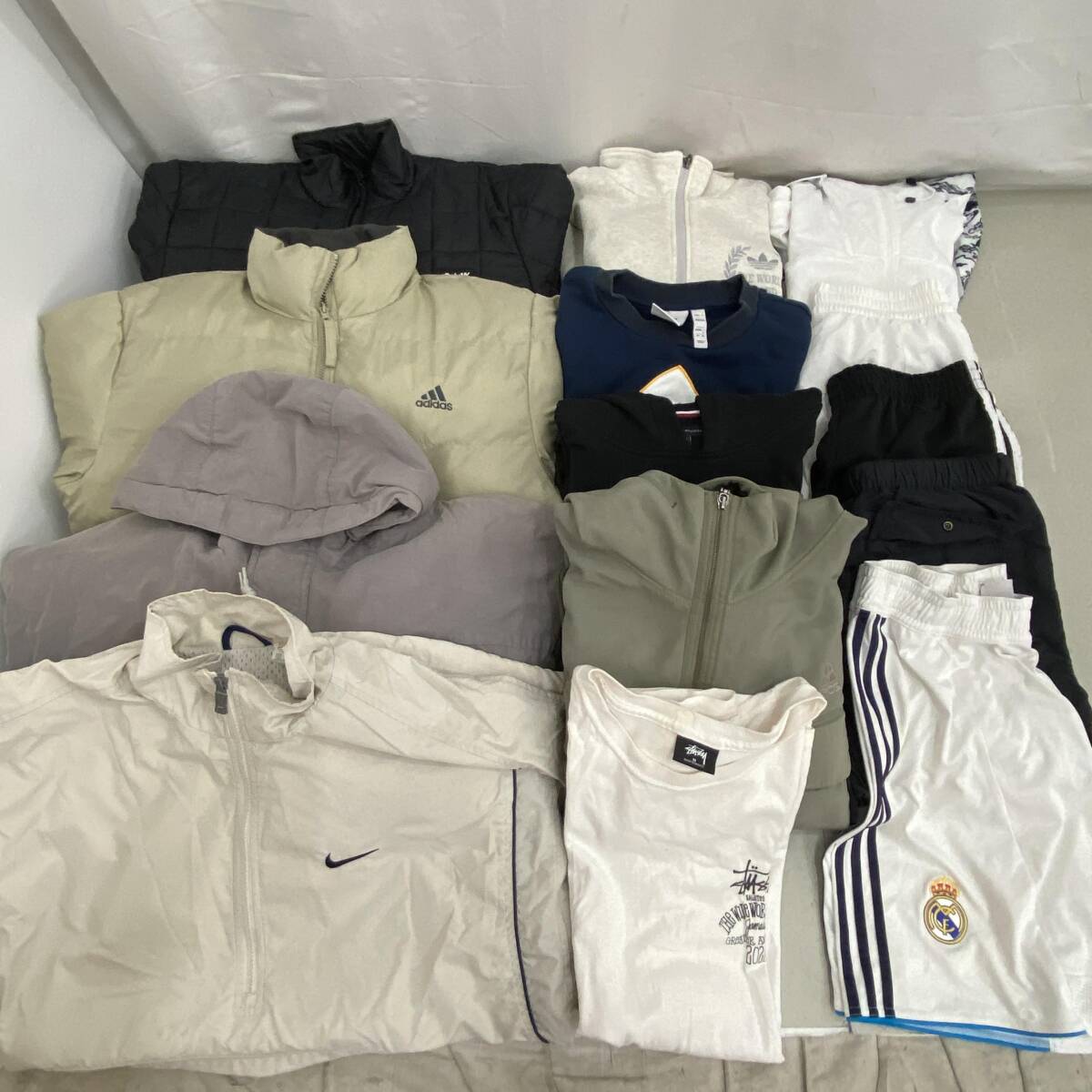 ストリート系ブランド衣料 15点まとめ STUSSY/アディダス/ナイキ他