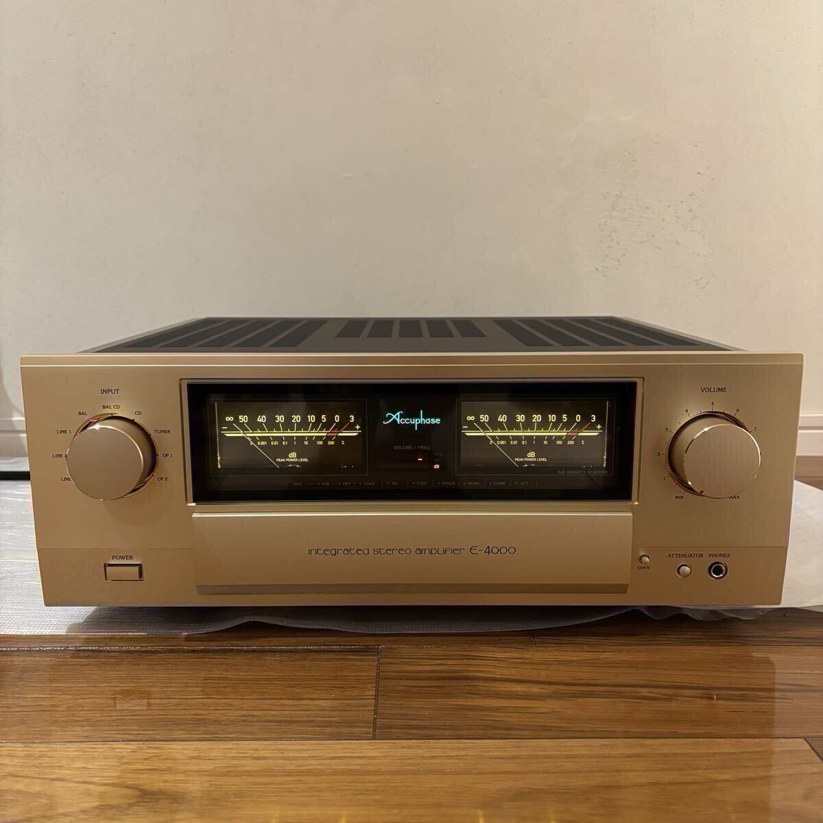 Accuphase アキュフェーズ E-4000 プリメインアンプ 買取実績