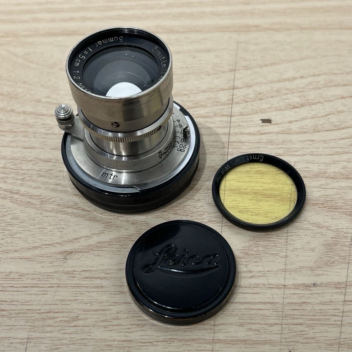 Leica Rigid Summar 5cm f2 ひょっとこズマール ニッケル