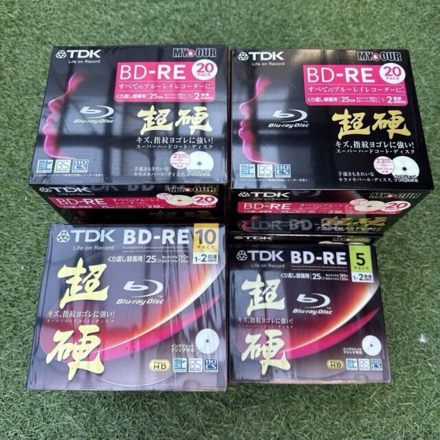 TDK BD-RE ブルーレイディスク 25GB 125枚まとめ売り