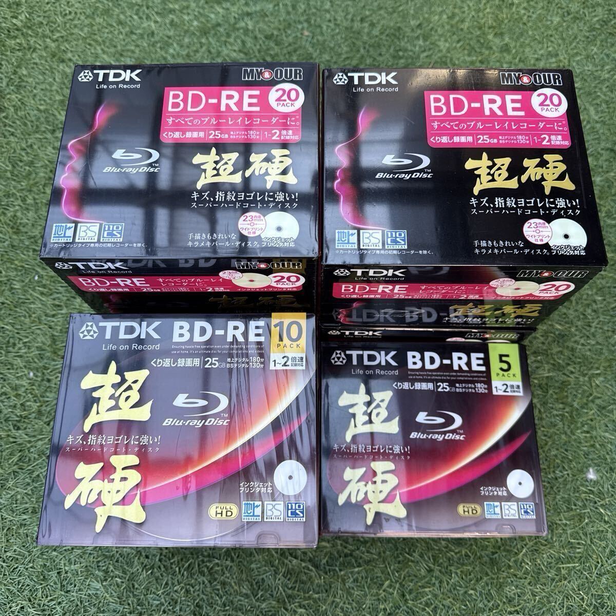 TDK BD-RE ブルーレイディスク 25GB 125枚まとめ売り