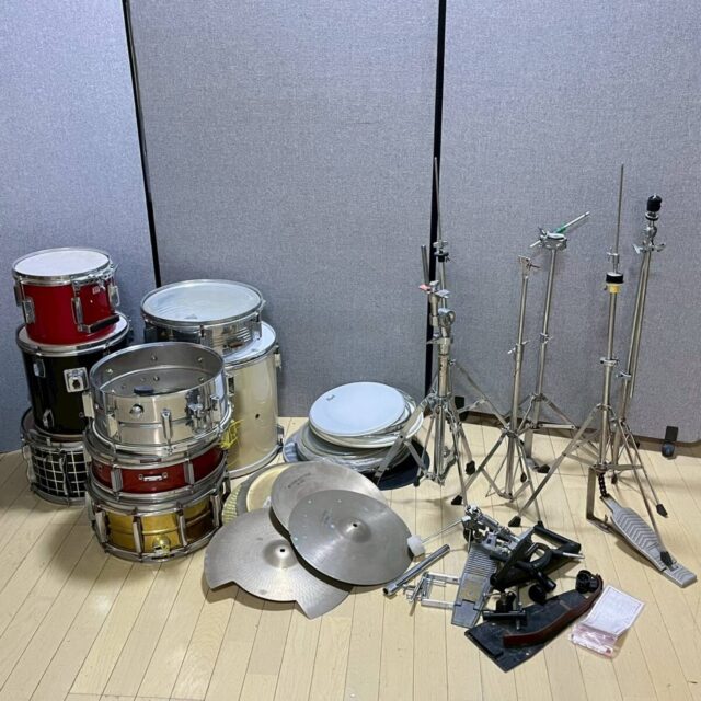 ドラムセット まとめ売り YAMAHA REMO Pearl シンバル