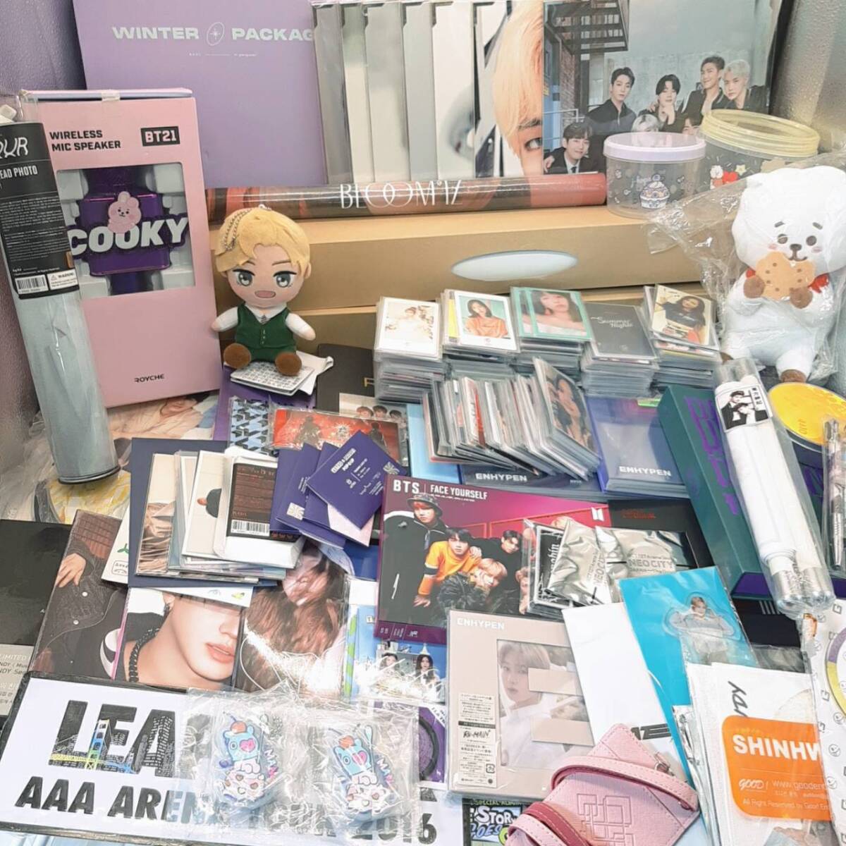 K-POP アイドル グッズ まとめ BTS BT21 ENHYPEN TWICE 大量セット