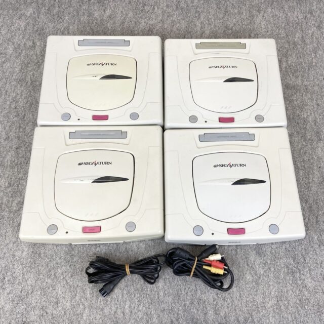 SEGA SATURN セガ サターン 本体 4台 HST-3220 ホワイト