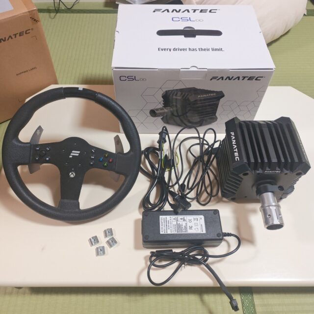 FANATEC CSL DD 8Nm CSL ステアリング P1 ハンドルコントローラー