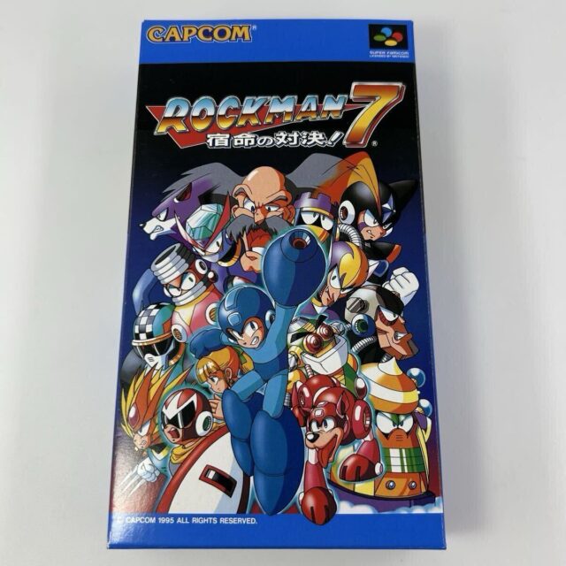ロックマン7 宿命の対決 スーパーファミコン SFC