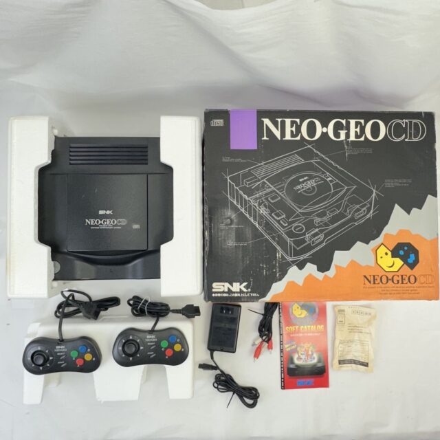 SNK NEO GEO CD ネオジオCD 本体 コントローラー 電源ユニット