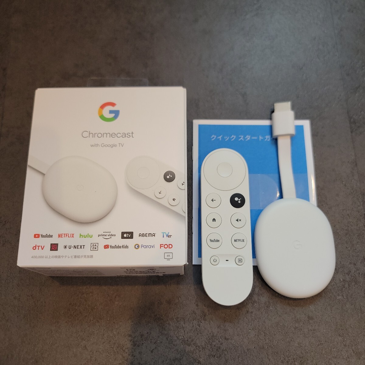 Google Chromecast with Google TV 4K GA01919-JP