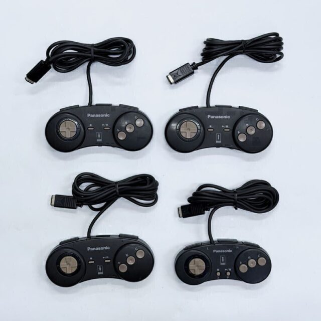 Panasonic 3DO REAL コントロールパッド 4個セット FZ-JP1X/FZ-JP2X