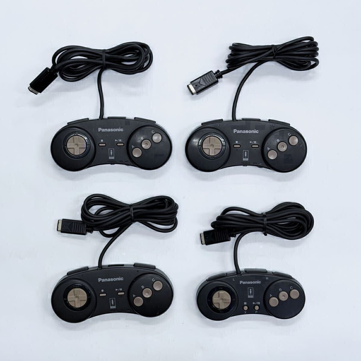 Panasonic 3DO REAL コントロールパッド 4個セット FZ-JP1X/FZ-JP2X