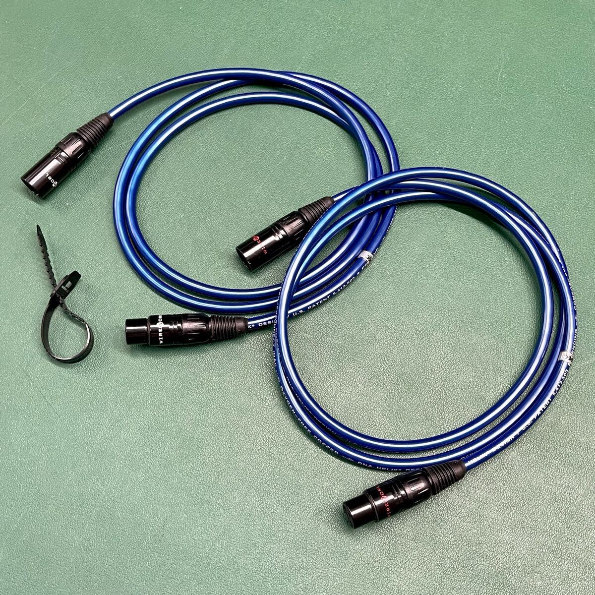 Neumann ノイマン ドイツ軍 BUND №2 RCAケーブル 倍音整合器付 1m ペア