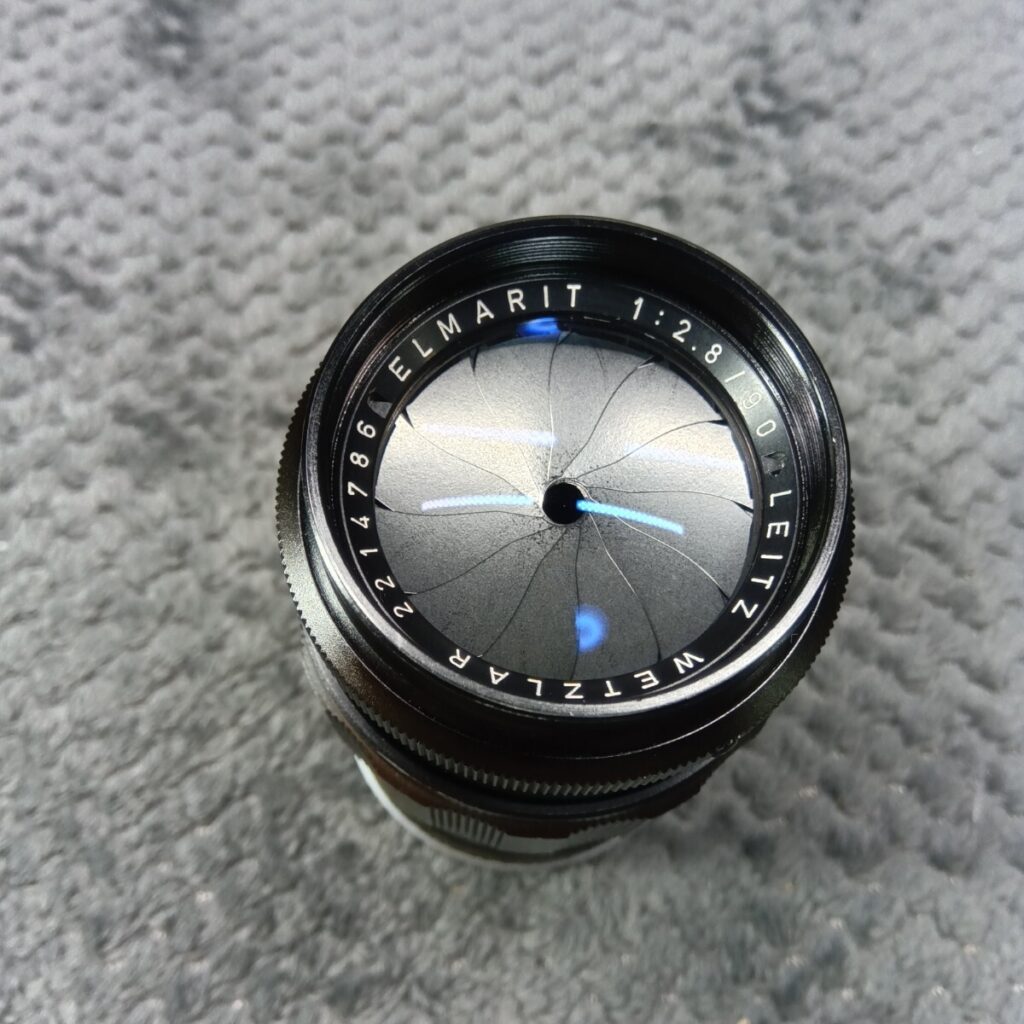 Leica Elmarit 90mm f2.8 Black Leitz Mマウント レンズ