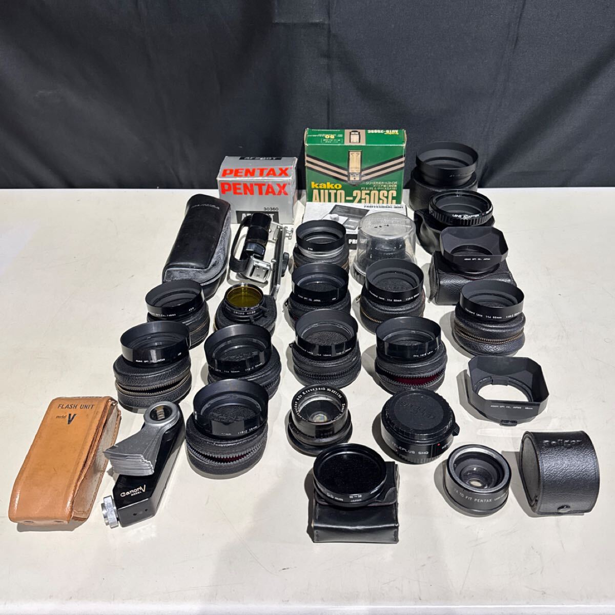 カメラアクセサリー レンズフード ストロボ PENTAX Canon HAKUBA KENKO
