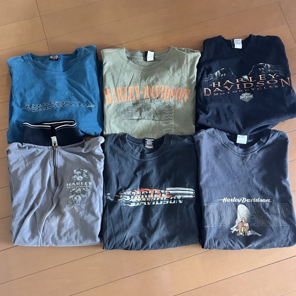 ハーレーダビッドソン Tシャツ 6枚セット Lサイズ以上